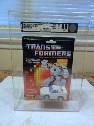 1987 Transformers Afa Series 4 Throttlebot Searchlight Misb Mib Box