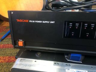 Tascam PS - 24 power supply for MSR - 24 and MSR - 24S RARE 2