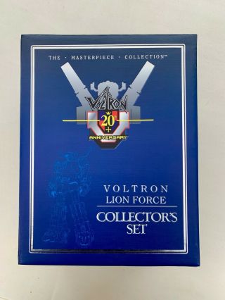 Toynami Voltron Lion Force Masterpiece 20th Anniversary Set 2005 Limited Edition