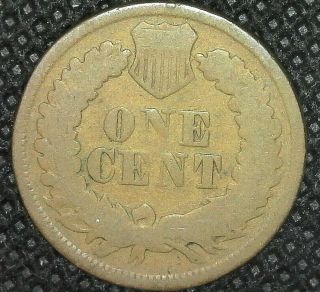 1877 Indian Head Cent Penny Rare Key Date 2