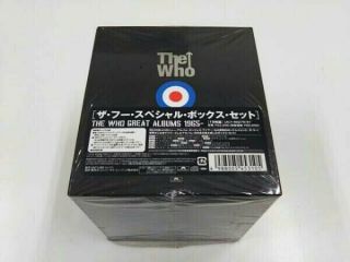 The Who - Great Albums 1965 Japan Mini Lp 16 X Cd Box Set Ultra Rare