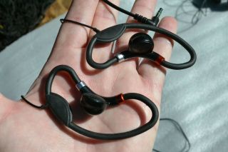 Vintage Rare Sony Mdr Wrap In The Ear Buds Headphones