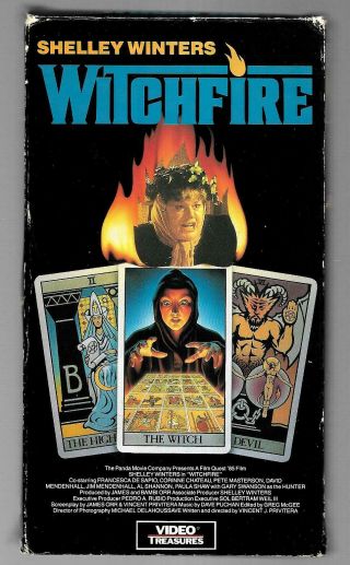 Witchfire (vhs) Shelley Winters 1985 Horror Film Rare&htf Good Cond,  Freeshipping