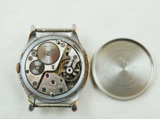 GUB GLASHUTTE Cal.  60 - 155651 Vintage German Mens Watch Parts Repair 2