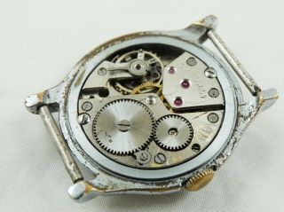 GUB GLASHUTTE Cal.  60 - 155651 Vintage German Mens Watch Parts Repair 3