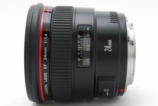 Canon EF 24mm F1.  4 L,  Single Focus,  From Japan,  Cond,  Rare,  TK0919 2