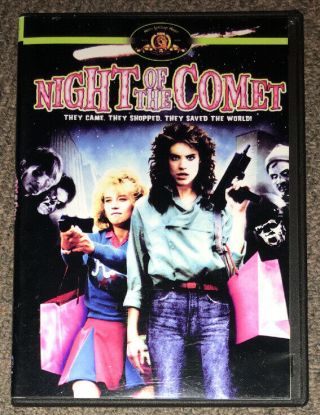Night Of The Comet Dvd (1984) Rare/oop Sci - Fi/horror Camp Classic - Slim Case