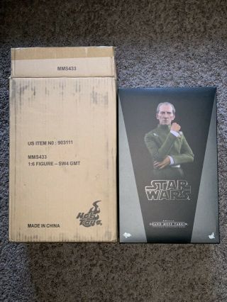 Hot Toys Mms433 Grand Moff Tarkin Sw4 Gmt Sideshow Collectibles Star Wars
