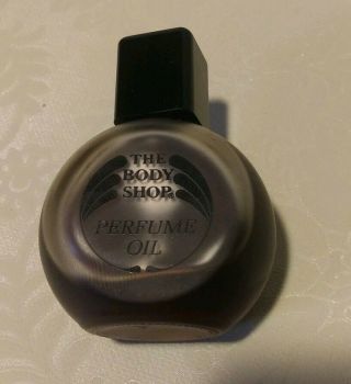 Vintage Authentic The Body Shop Perfume Oil - Vanilla 15 Ml.  Rare