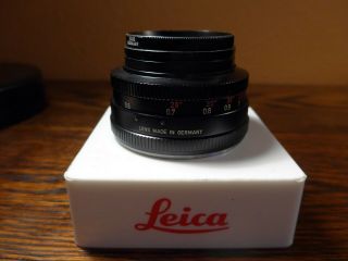 RARE Leica SUMMICRON R 50mm f/2 Red Scale (Best Version) 2