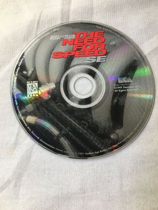 Rare Road And Track Presents The Need For Speed Se 1996 Pc Disc Only