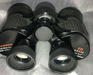 rare Celestron 9.  5x44 ED astronomy & birding binoculars xlnt cond. 2