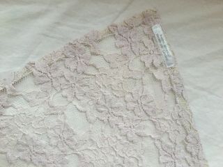 Rachel Ashwell Shabby Chic Couture Rare Pink Lace Tablecloth 3