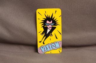 Orig Vision Skateboards Psycho Man Sticker Street Wear 80 