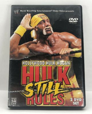 Wwe Hollywood Hulk Hogan Still Rules 2 Disc Dvd Rare Wrestling Wwf A