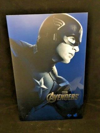 Hot Toys Mms174 Marvel The Avengers 1/6 Captain America Chris Evans Mib