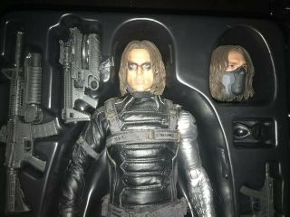 Hot Toys MMS241 Captain America Winter Soldier Bucky Barnes Complete 1:6 2