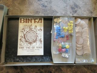 1977 Bin ' FA The Tao of War Board Game Extremely Rare / HTF 2