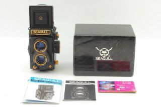【Rare TOP in box】Seagull GOLD TLR 75mm f3.  5 Lens from JAPAN 829 2