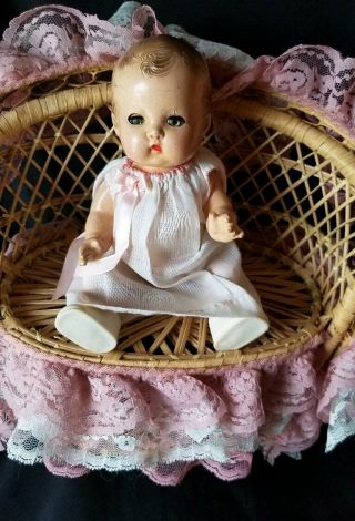 1931 - Effanbee Babyette 9 " Compo Doll - Darling Outfit - Needs A Bit Of Tlc
