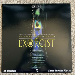 The Exorcist Iii Laserdisc - Very Rare Horror