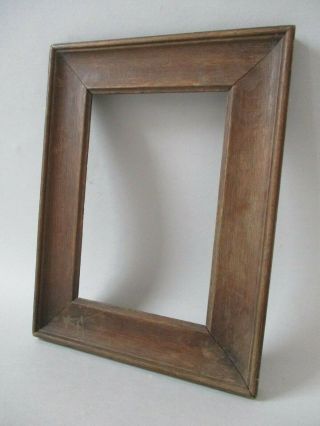 A Small Vintage / Antique Oak Wood Wooden Frame No Back Or Glass 5 Cms Wide