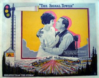 The Signal Tower Rare Classic Movie Dvd 1924 Silent Film