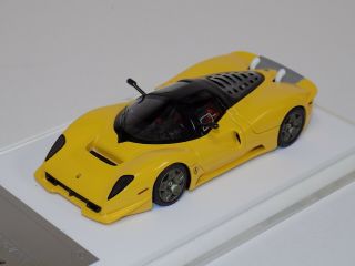 1/43 Davis And Giovanni Ferrari Pininfarina P4/5 In Yellow Very Rare Gp093