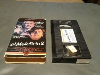 El Maleficio 2 (vhs,  1988) Rare Oop Horror Mexico Spanish Video Visa Shippin