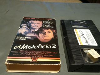 El Maleficio 2 (VHS,  1988) Rare OOP Horror Mexico Spanish Video Visa SHIPPIN 2