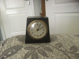 Small Vintage Clock.  Requires Some T.  L.  C.
