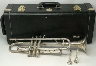Rare Vintage Getzen Eterna Severinsen Silver Trumpet - Read - Parts / Repair