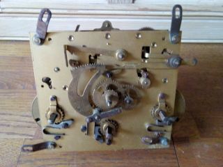 Vintage Fontenoy French Westminster Clock Movement (spares Only)