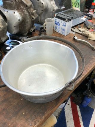 Jam Making Pan Antique,  Aluminium,  Large Size