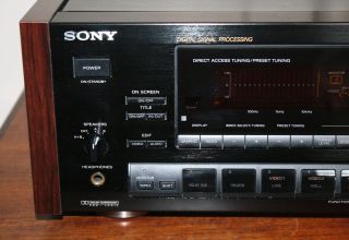 SONY GX99ES Stereo Receiver.  ES Series JAPAN.  Rare High End Vintage 3