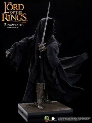 Aci 1/6 Scale 12 " Nazgul Lord Of The Rings Ringwraith Special Edition Am001