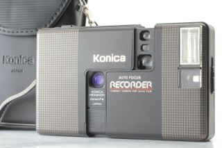 [rare Mint] Konica Recorder Black Half Frame 35mm Film Camera From Japan