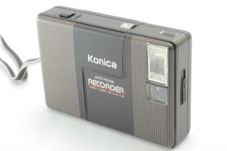 [Rare MINT] Konica Recorder Black Half Frame 35mm Film Camera from Japan 2