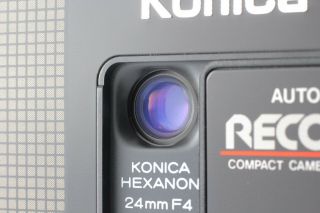[Rare MINT] Konica Recorder Black Half Frame 35mm Film Camera from Japan 3