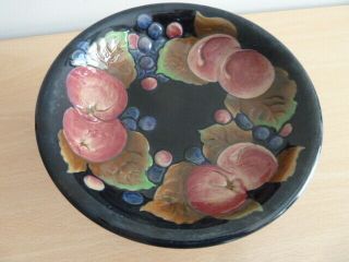 RARE SHELLEY POMEGRANATE FOOTED PLATE 2