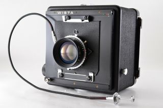 【Rare N,  】WISTA 4x5 Large Format TLR,  130mm Fujinon W 150mm Lens From JAPAN 2