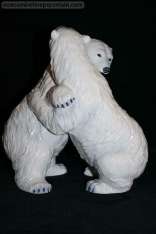 Offer Fabulous Rare Royal Copenhagen Figurine Polar Bear 352 Allan Therkelsen