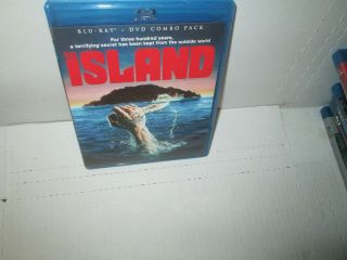 The Island Rare Horror Blu Ray & Dvd Combo Michael Caine Peter Benchley 1980