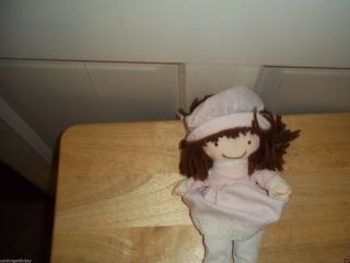 Rare Vintage Plush Doll Figure Applause Joan Walsh Anglund Emily Country Love