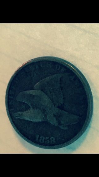 1858 Flying Eagle Cent Small Letters Collectable Antique Pre Civil War Coin