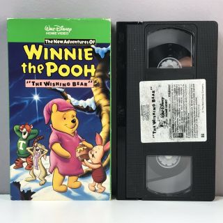 Disney’s Adventures Of Winnie The Pooh Wishing Bear Vhs Video Tape 920 Rare