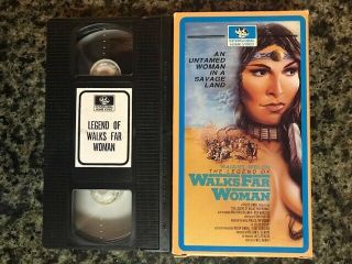 The Legend Of Walks Far Woman (1982) Rare Vhs - Blackfoot,  Raquel Welch,