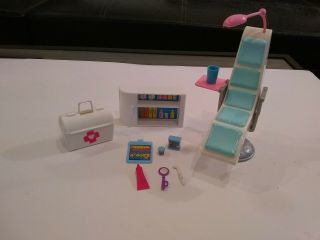 Vintage Barbie I Can Be Dentist & Doctor Mattel Kelly Toothpaste Accessories