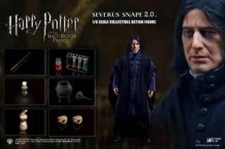 Star Ace Toys 1/6 Harry Potter & Half - Blood Prince Severus Snape 2.  0 Figure Toy