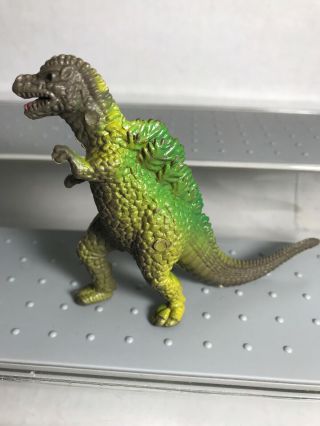 Rare Vintage Godzilla 3.  5 " Monster Dinosaur Plastic Chinasaur 1980 